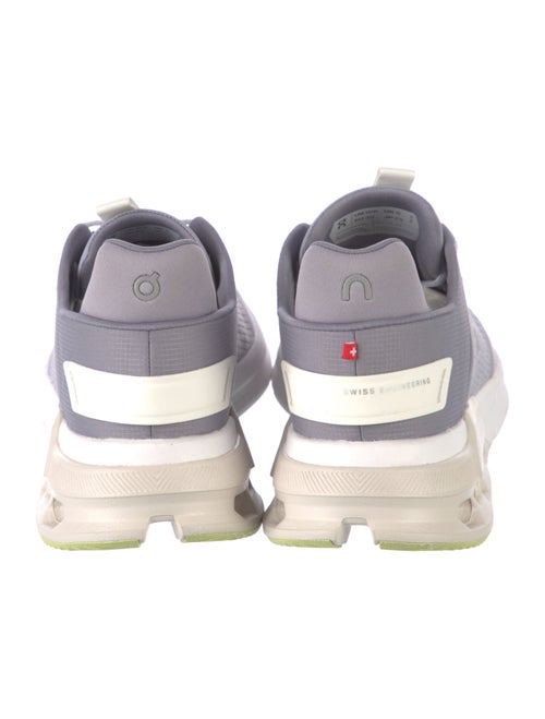 On Mesh Colorblock Pattern Athletic Sneakers