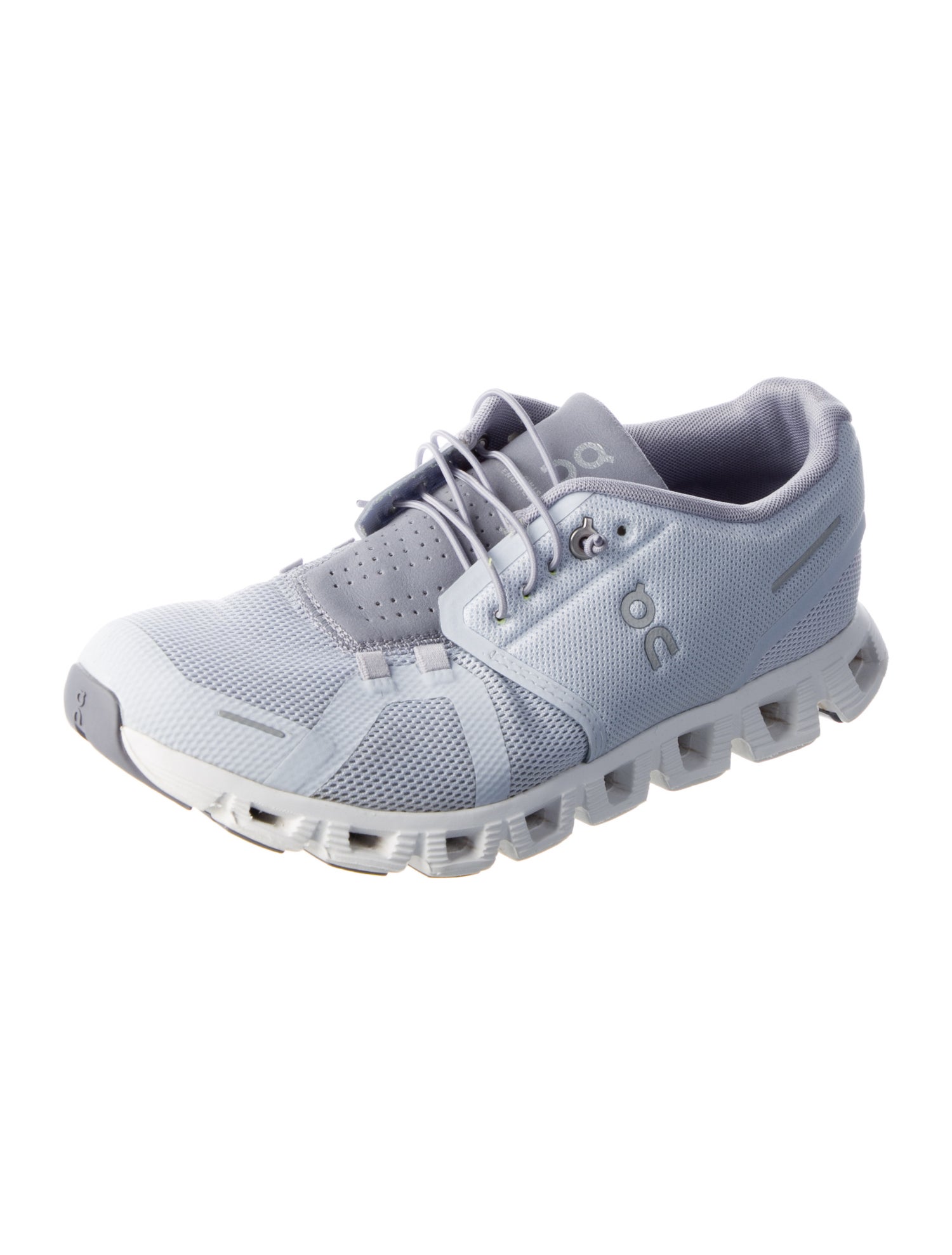 On Mesh Embroidered Accent Athletic Sneakers