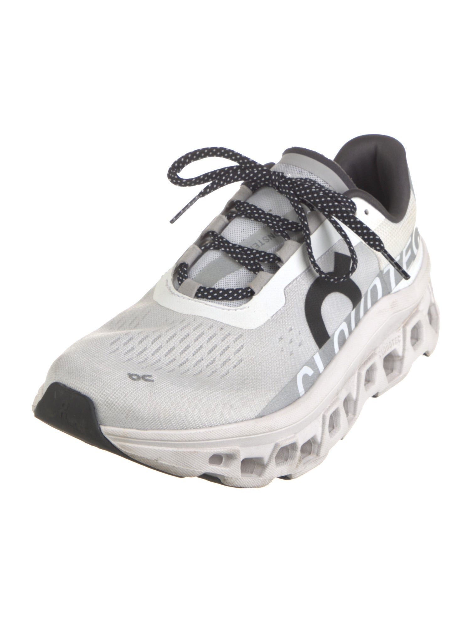 On Graphic Print Cutout Accent Athletic Sneakers