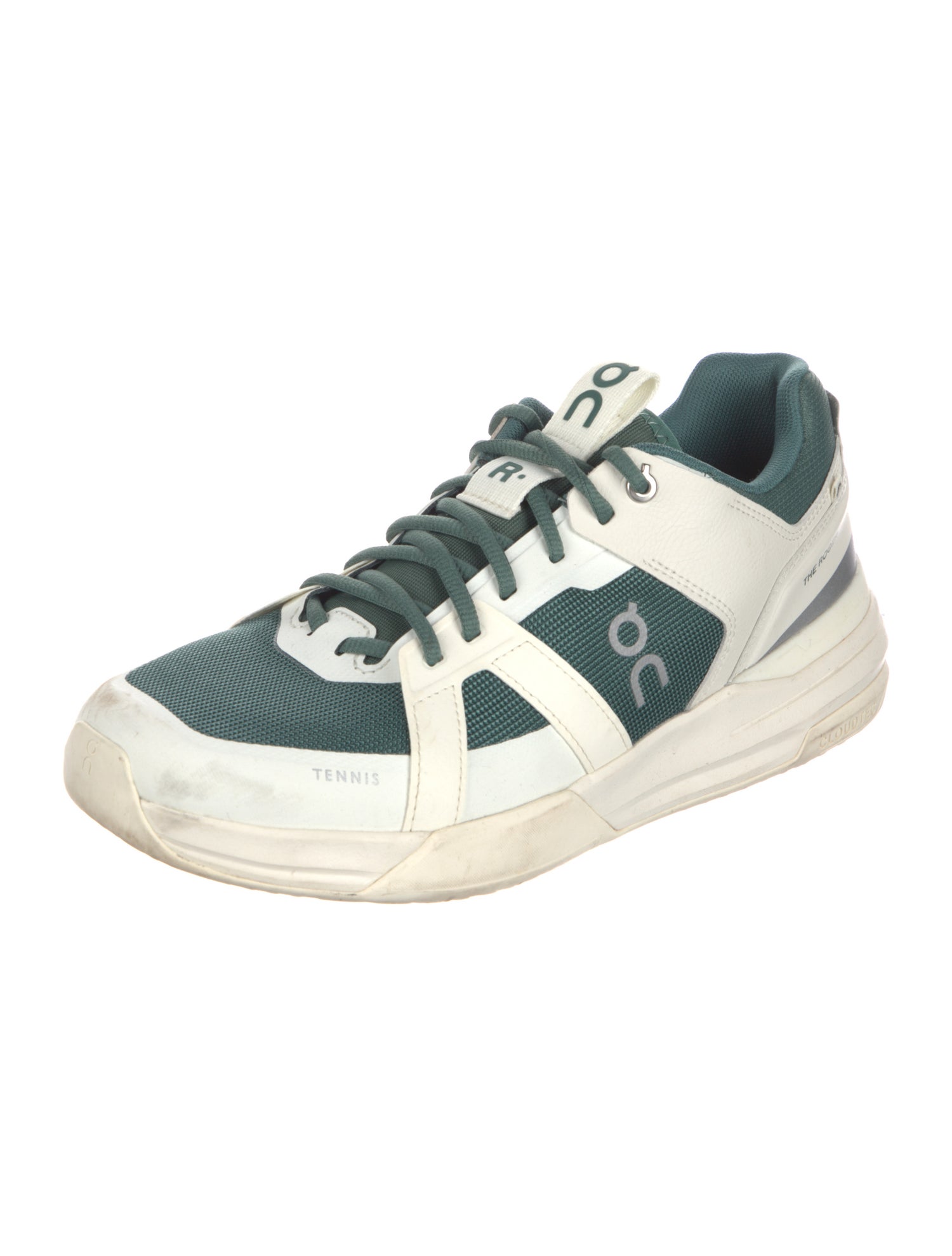 On Mesh Colorblock Pattern Athletic Sneakers