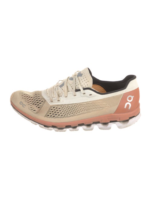 On Mesh Colorblock Pattern Athletic Sneakers