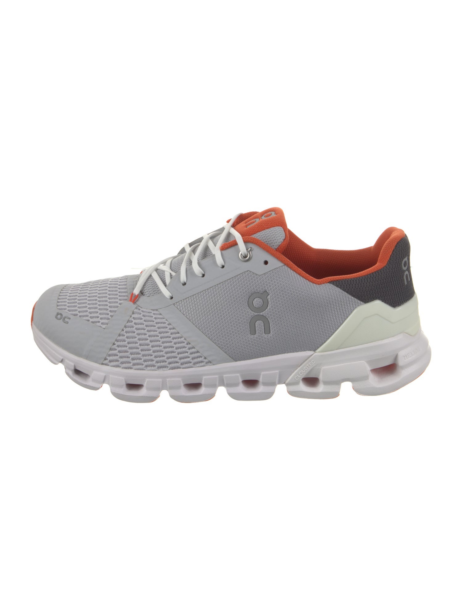 On Mesh Colorblock Pattern Athletic Sneakers