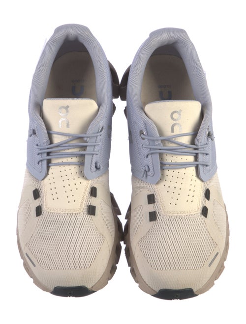 On Mesh Colorblock Pattern Athletic Sneakers