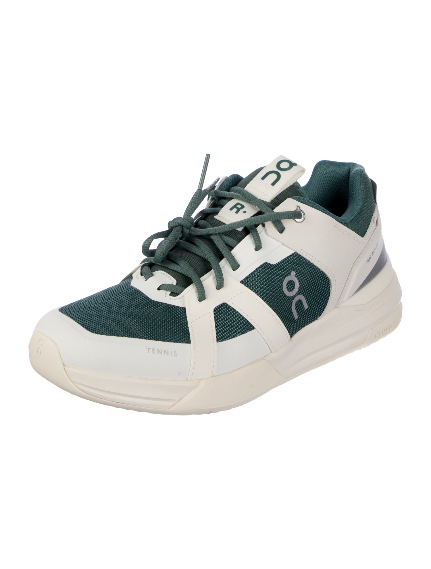 On Leather Colorblock Pattern Sneakers w/ Tags