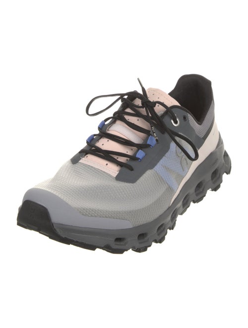 On Mesh Colorblock Pattern Athletic Sneakers