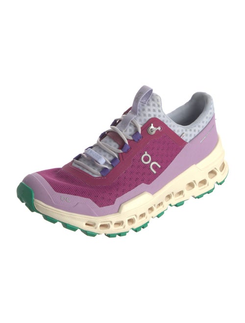 On Mesh Colorblock Pattern Athletic Sneakers