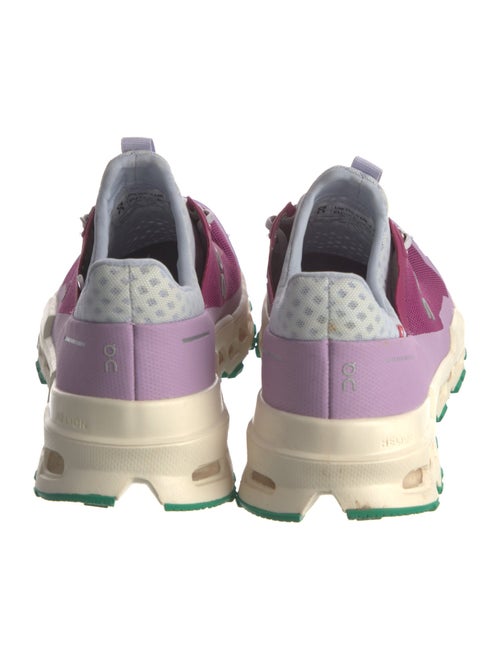 On Mesh Colorblock Pattern Athletic Sneakers