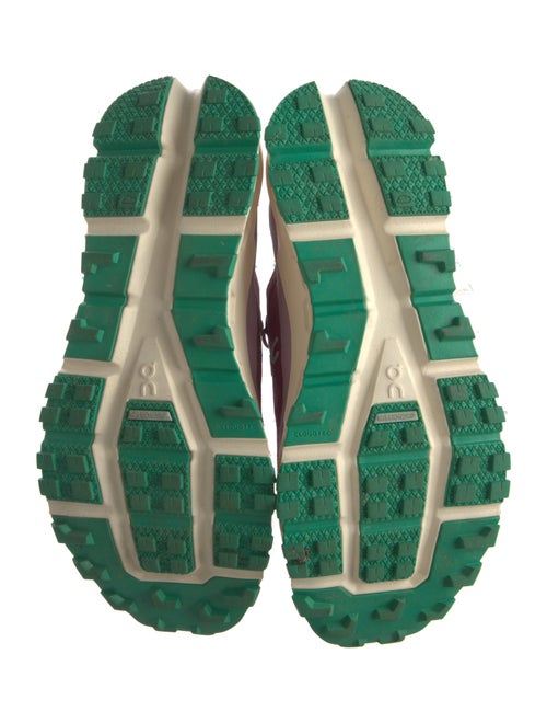 On Mesh Colorblock Pattern Athletic Sneakers