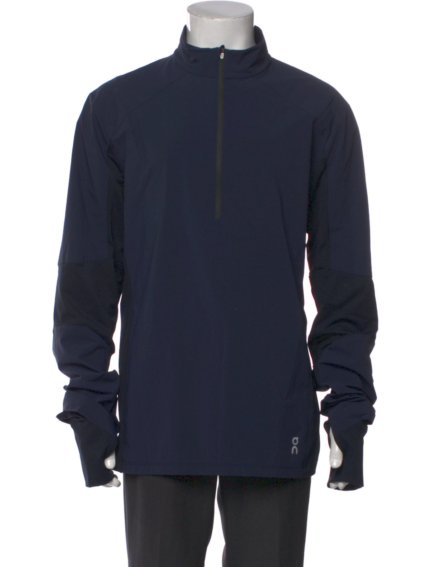 On Mock Neck Long Sleeve Sweatshirt