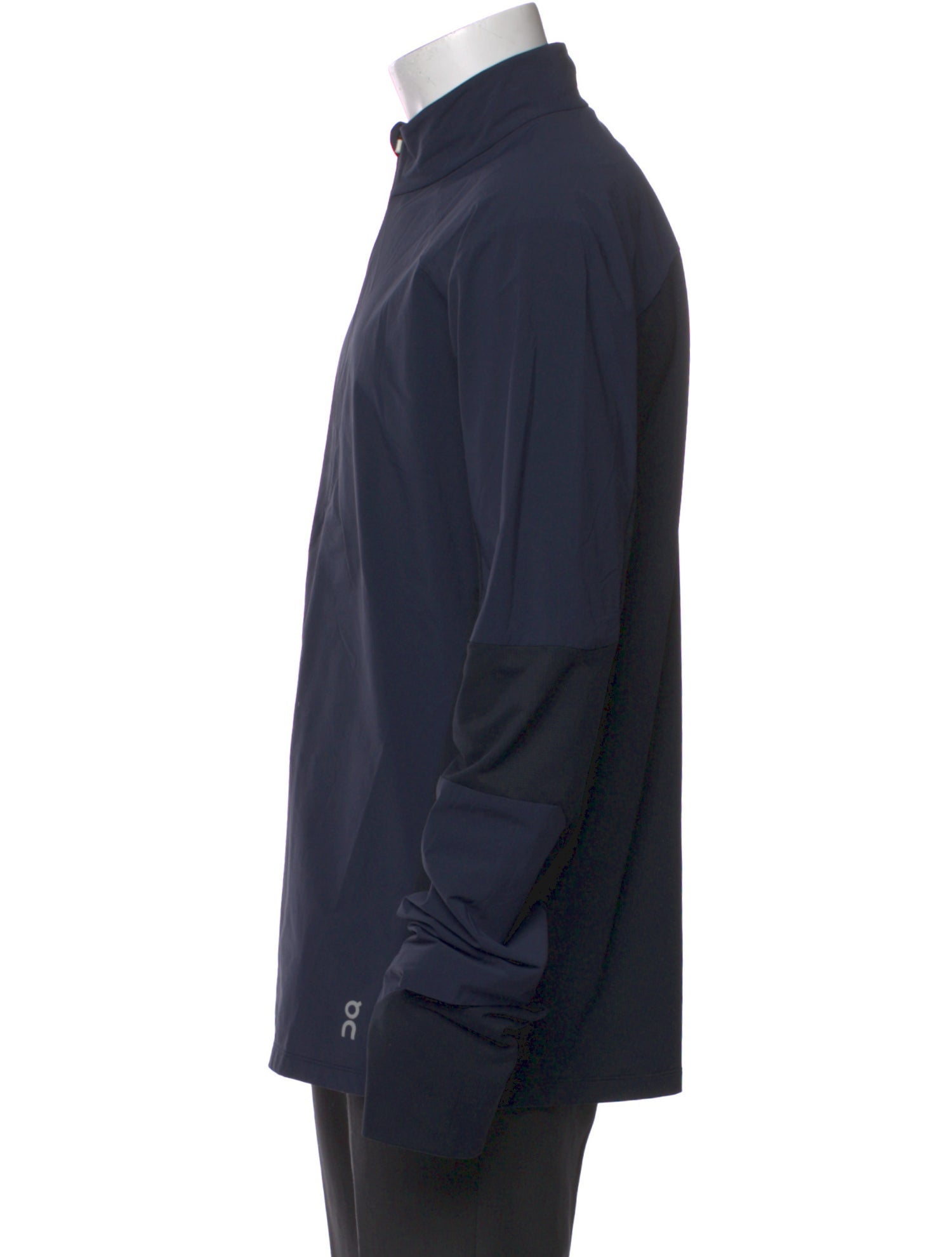 On Mock Neck Long Sleeve Sweatshirt