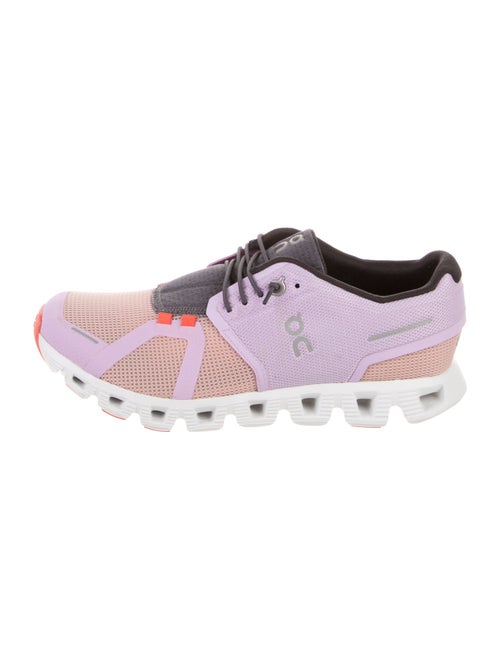 On Mesh Colorblock Pattern Athletic Sneakers