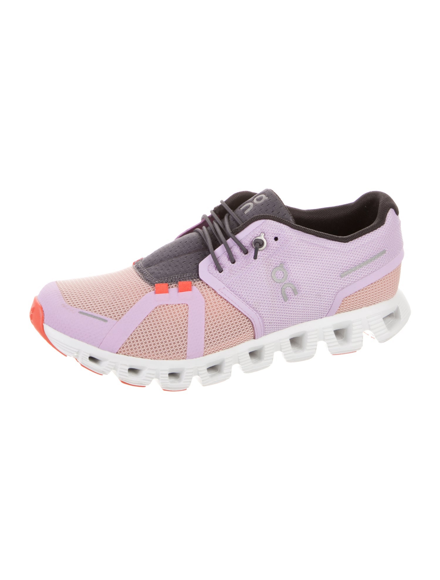 On Mesh Colorblock Pattern Athletic Sneakers