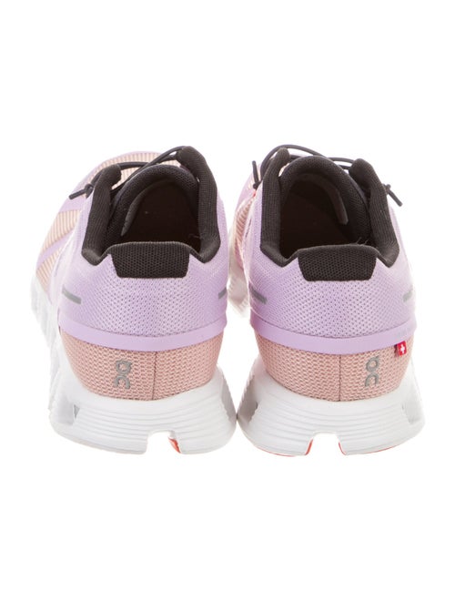 On Mesh Colorblock Pattern Athletic Sneakers