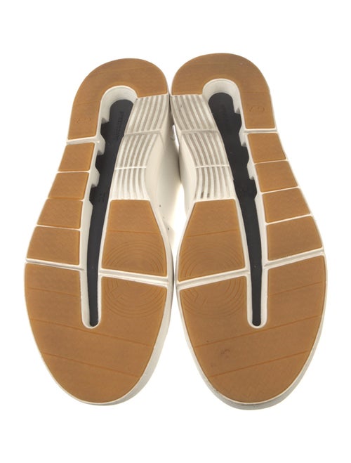 On Leather Mesh Accents Sneakers