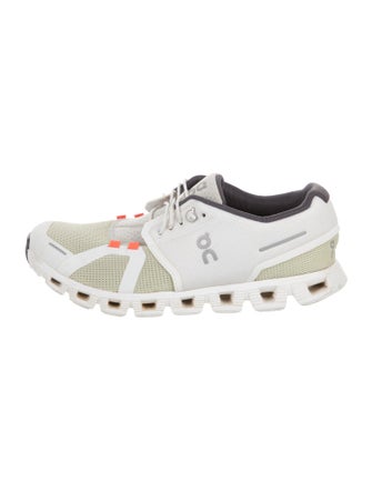 On Mesh Colorblock Pattern Athletic Sneakers