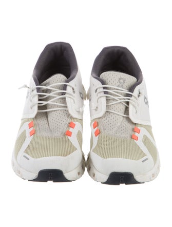 On Mesh Colorblock Pattern Athletic Sneakers