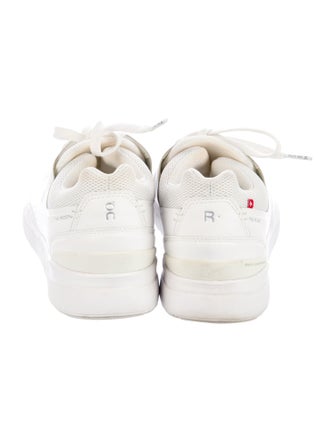 On Leather Mesh Accents Sneakers