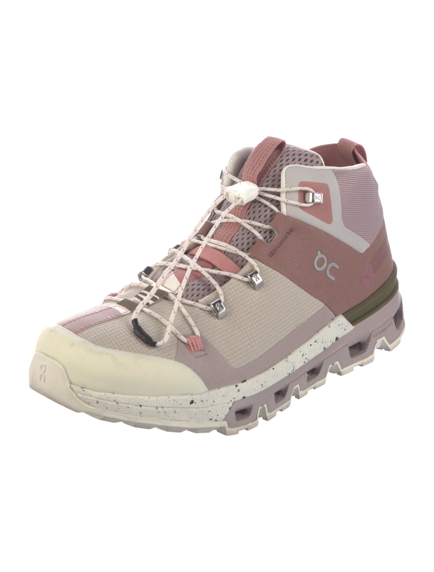 On Colorblock Pattern Athletic Sneakers