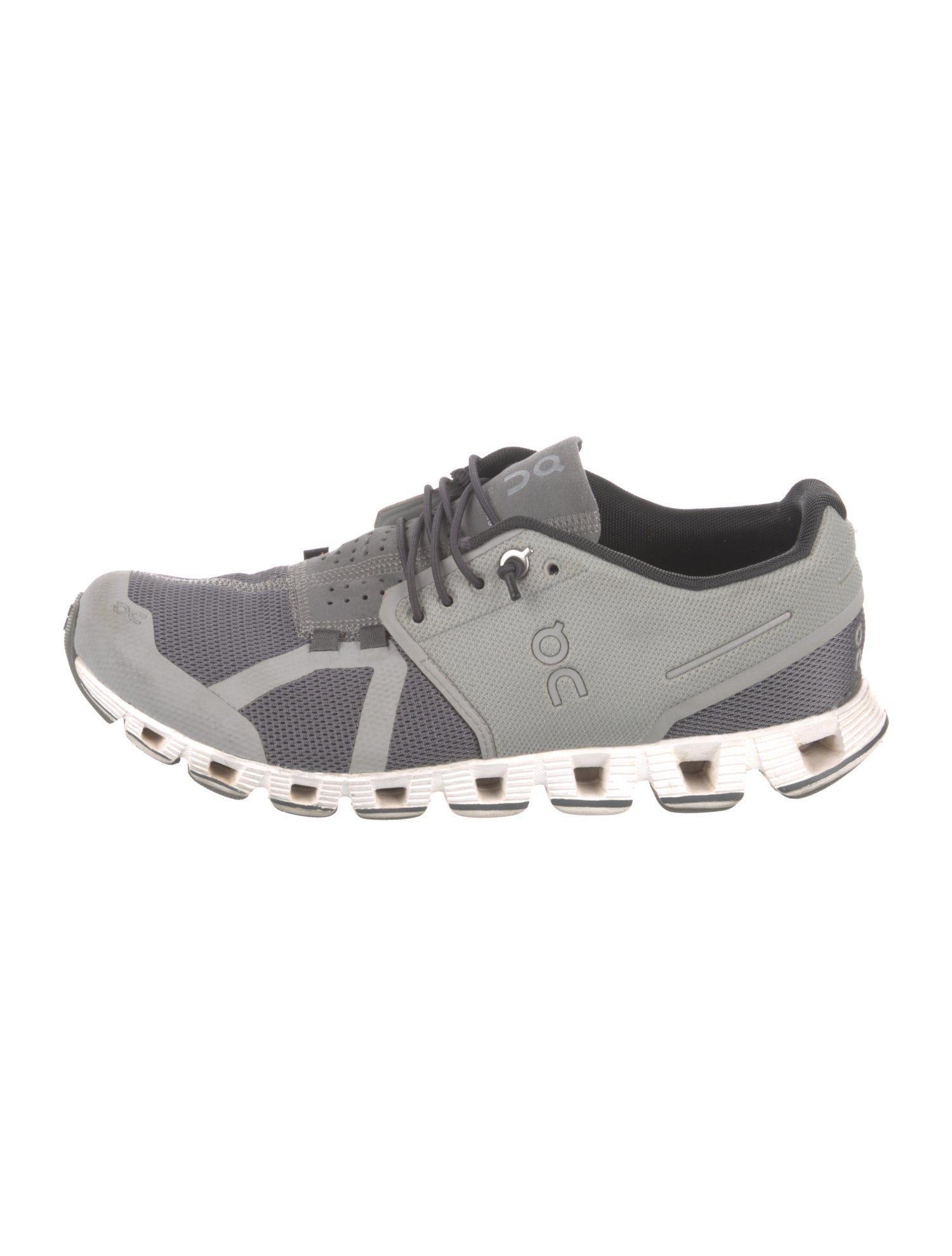 On Mesh Colorblock Pattern Athletic Sneakers