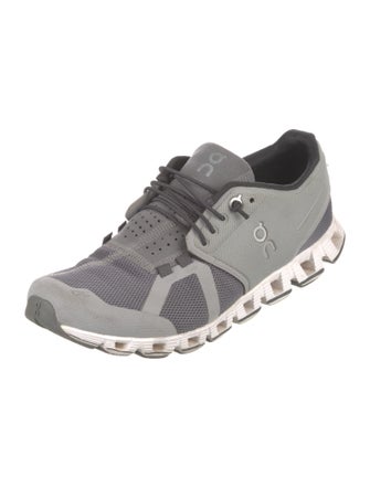 On Mesh Colorblock Pattern Athletic Sneakers