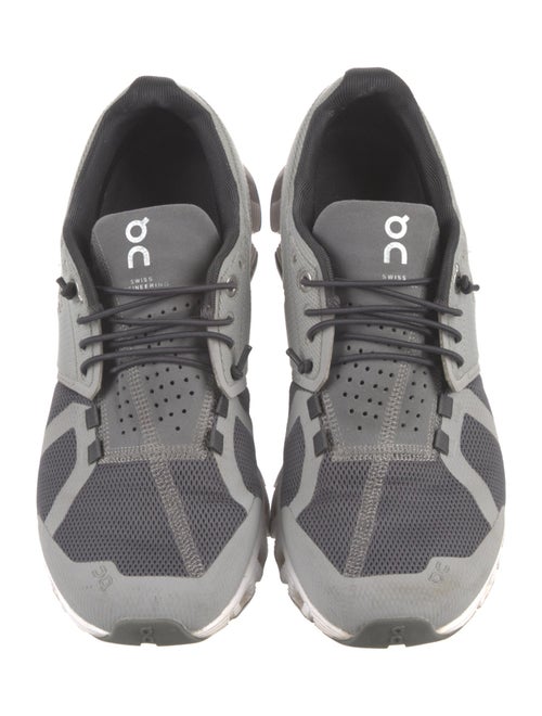On Mesh Colorblock Pattern Athletic Sneakers