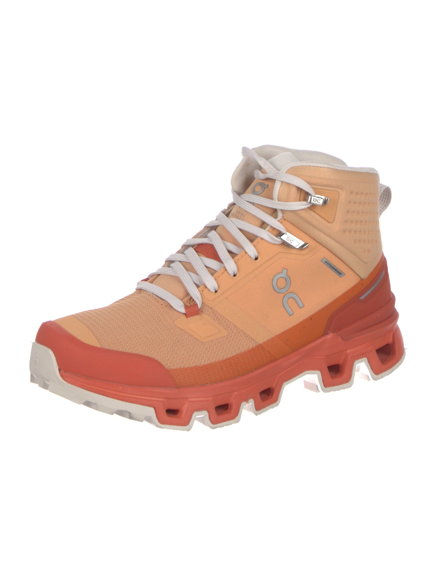 On Mesh Colorblock Pattern Athletic Sneakers