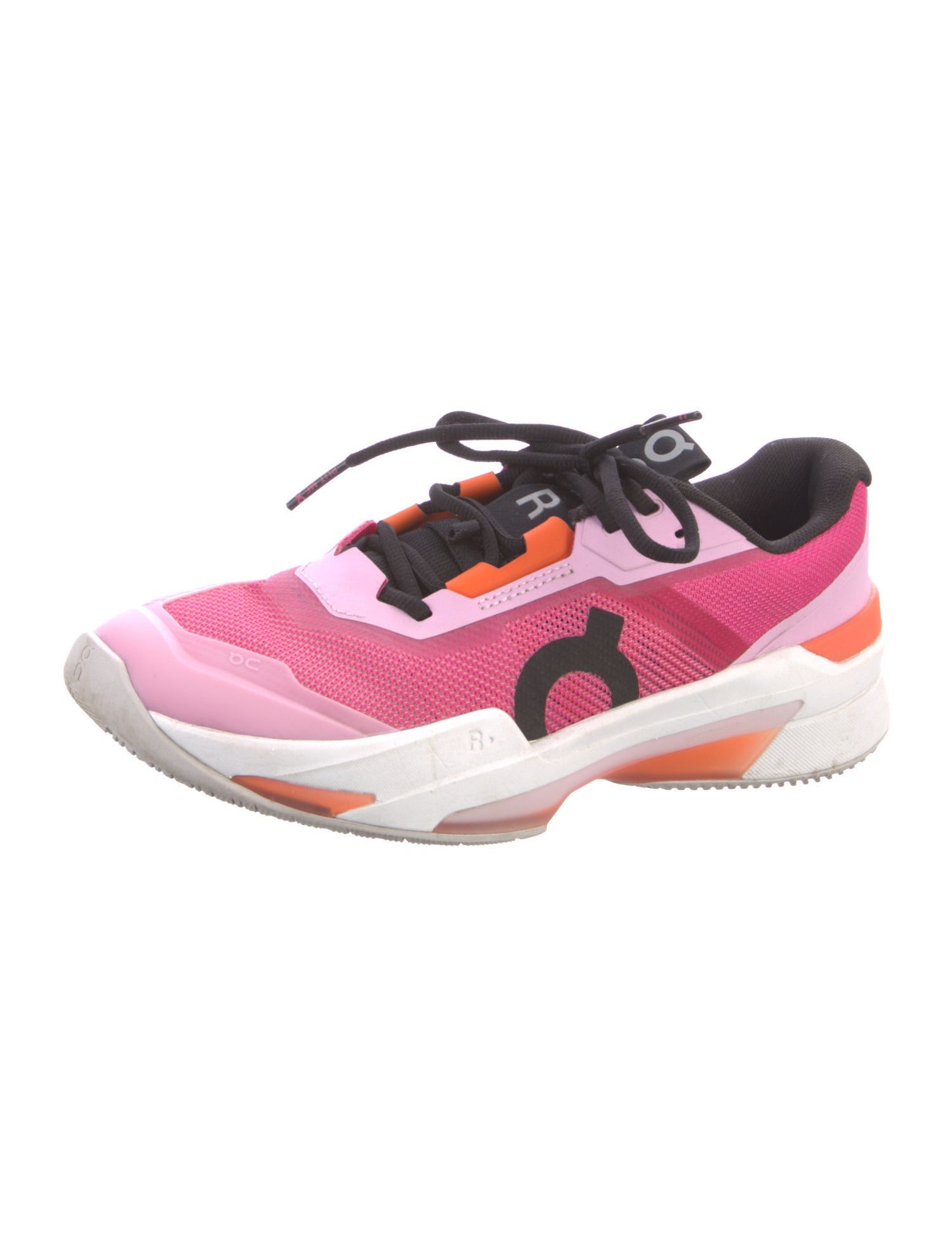 On Mesh Colorblock Pattern Athletic Sneakers