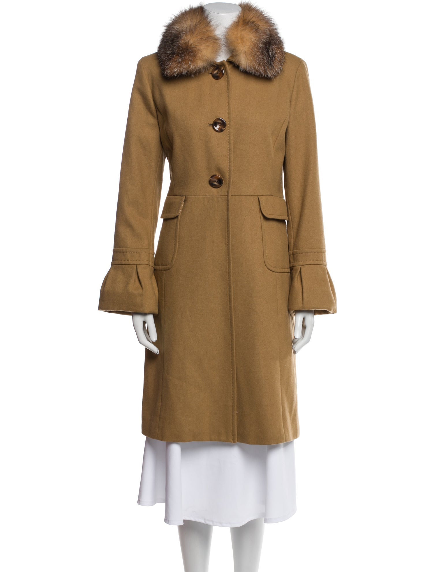 On Wool Peacoat