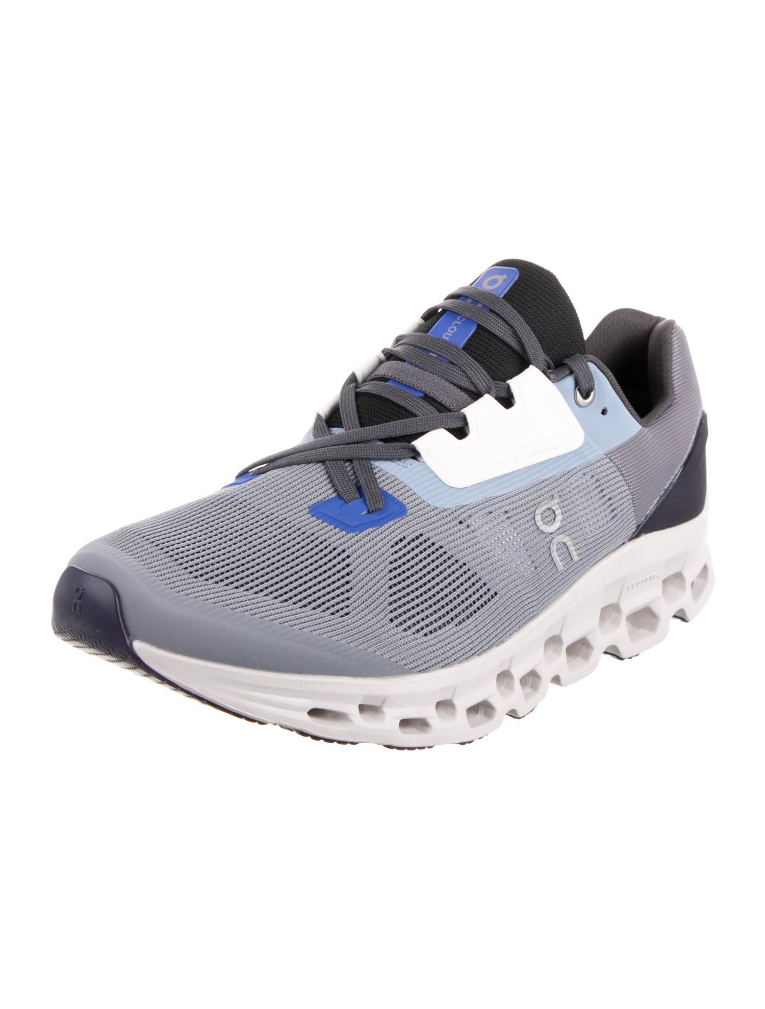 On Mesh Colorblock Pattern Athletic Sneakers