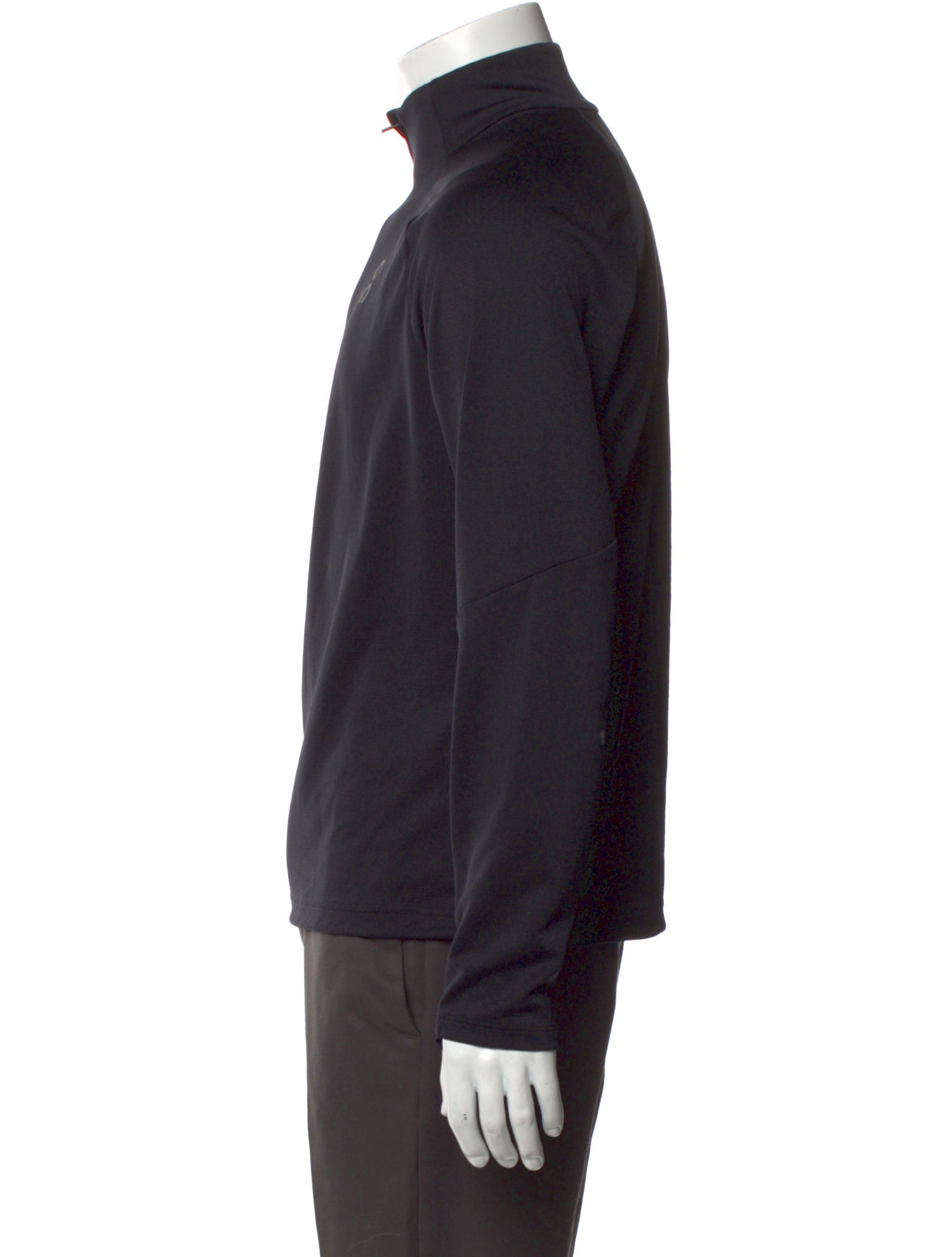 On Graphic Print Turtleneck Henley