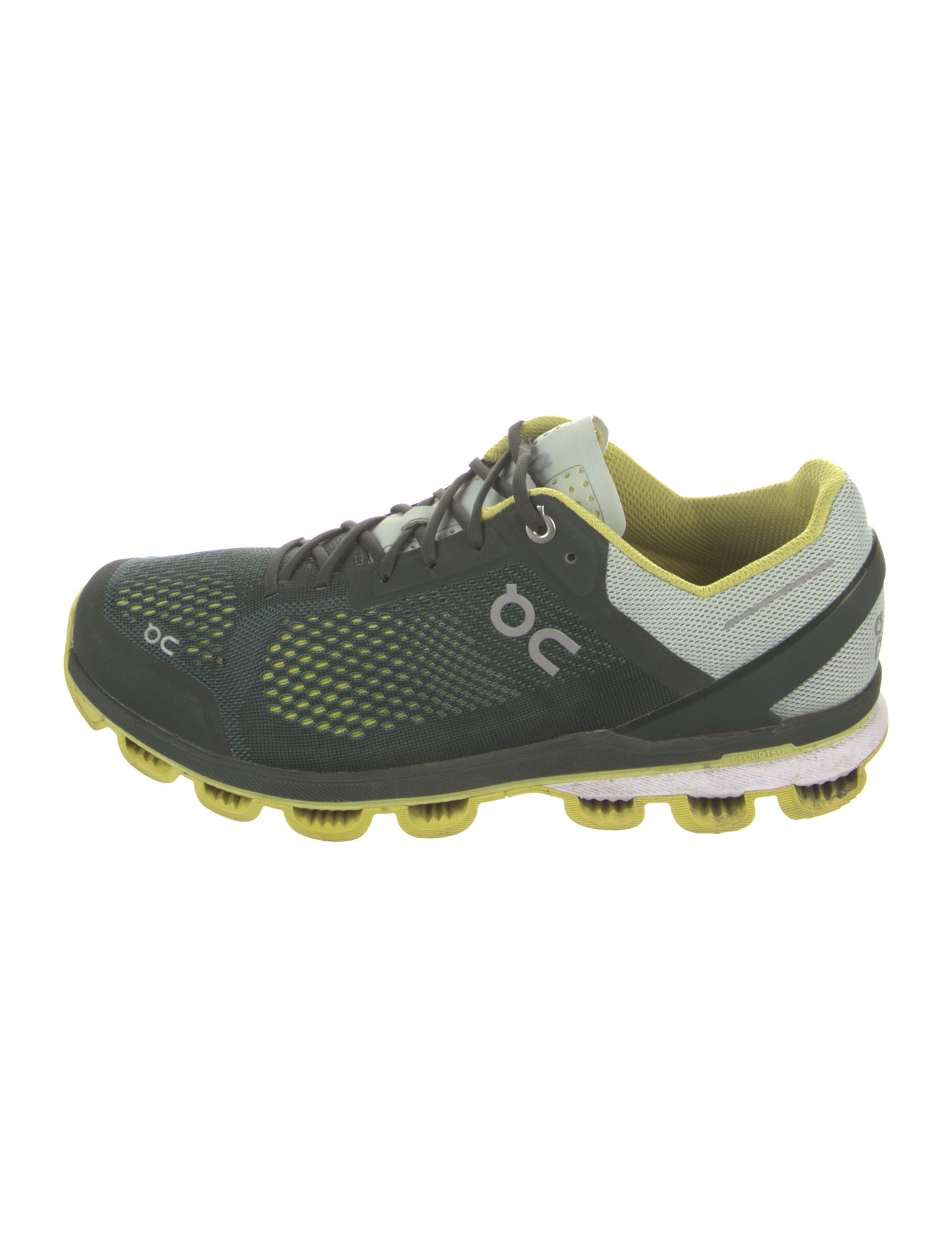 On Mesh Patterned Athletic Sneakers