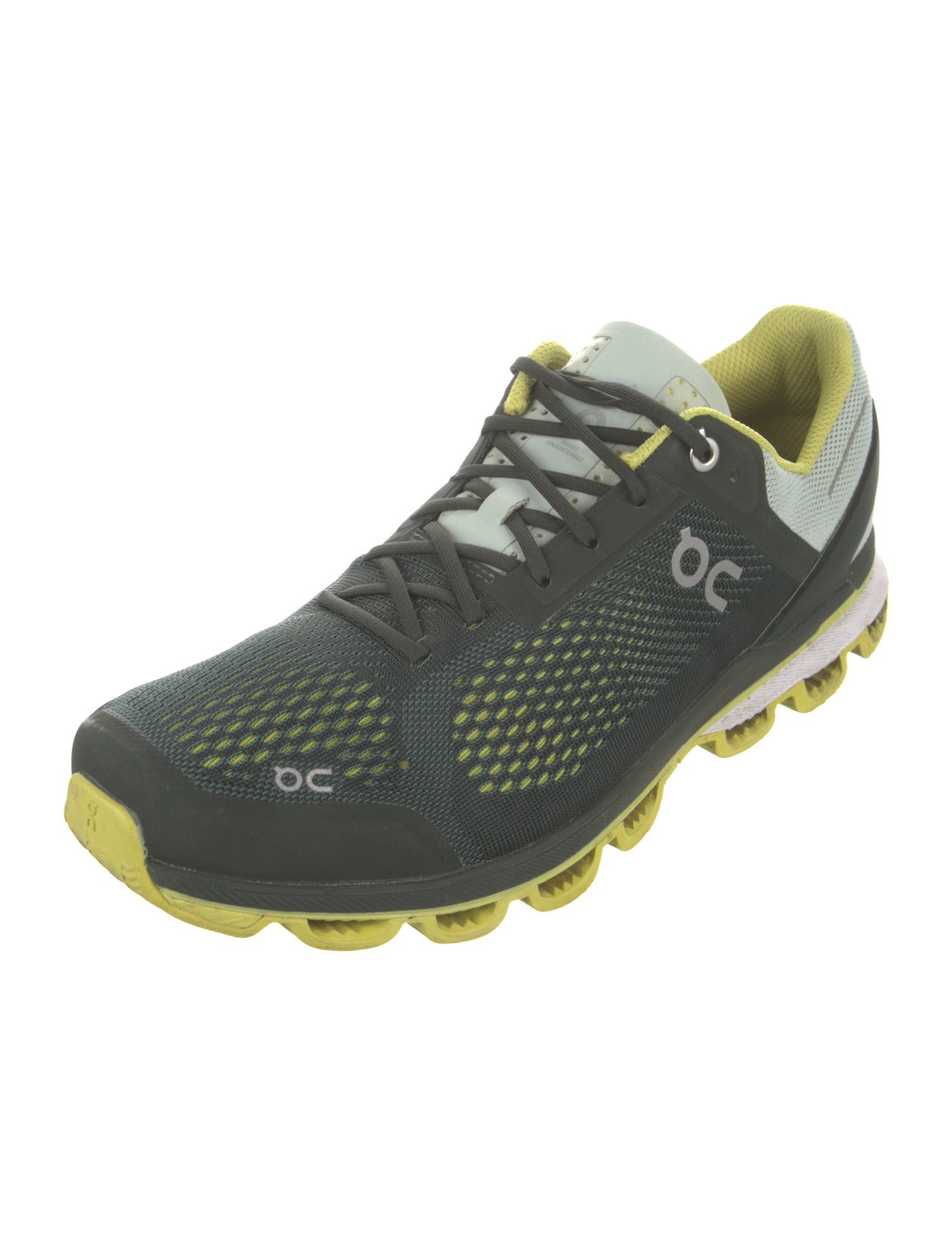 On Mesh Patterned Athletic Sneakers