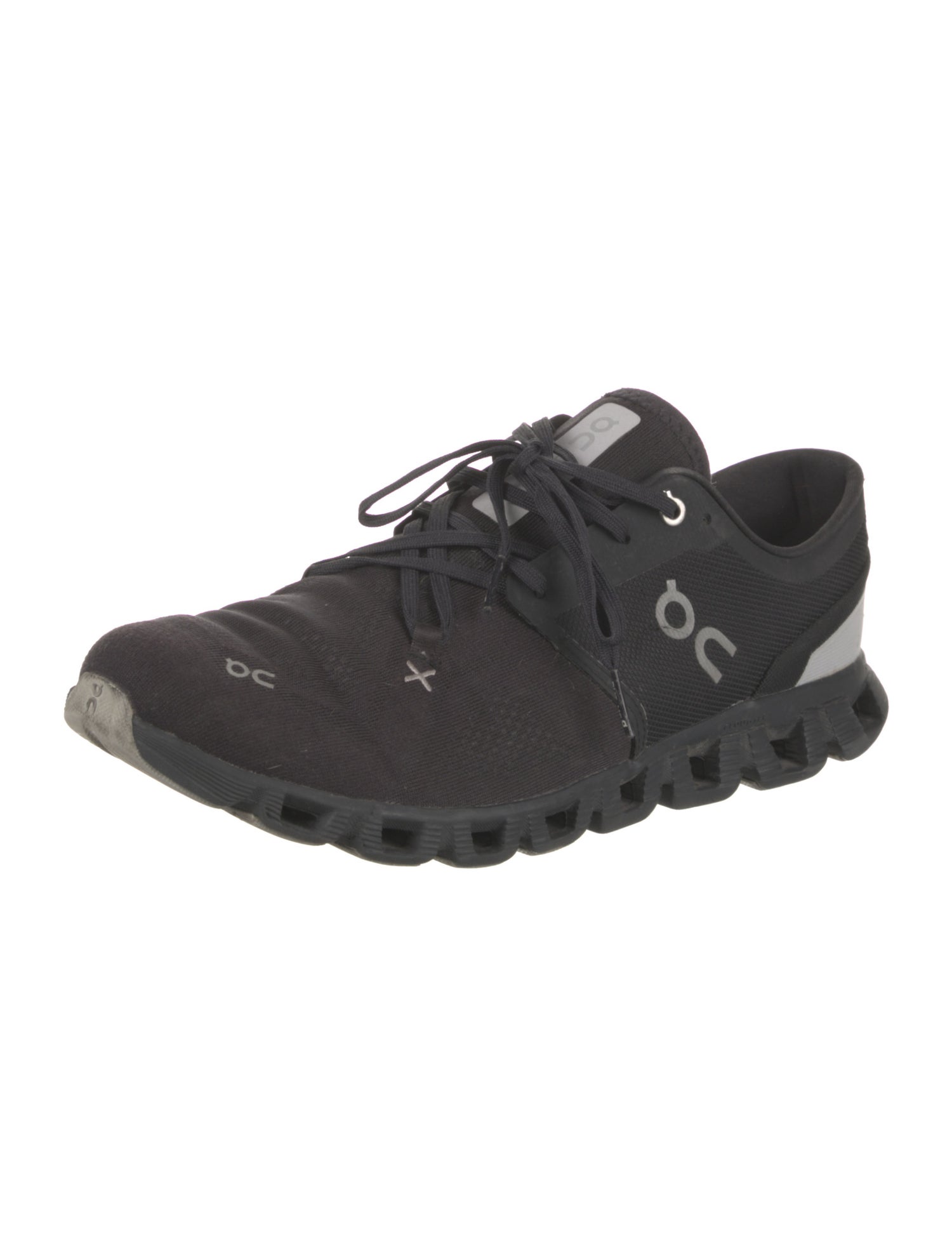 On Mesh Colorblock Pattern Athletic Sneakers