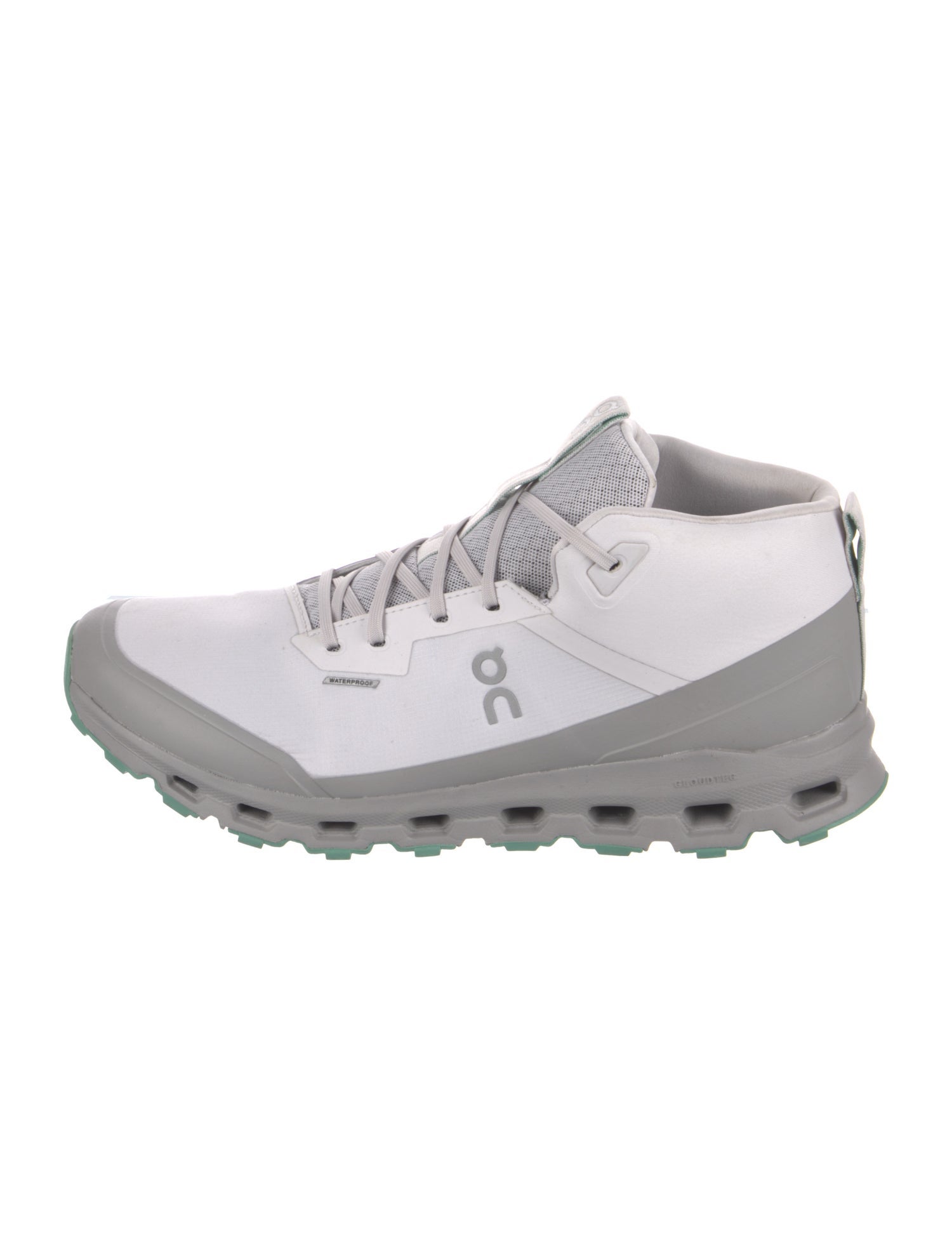 On Nylon Colorblock Pattern Sneakers