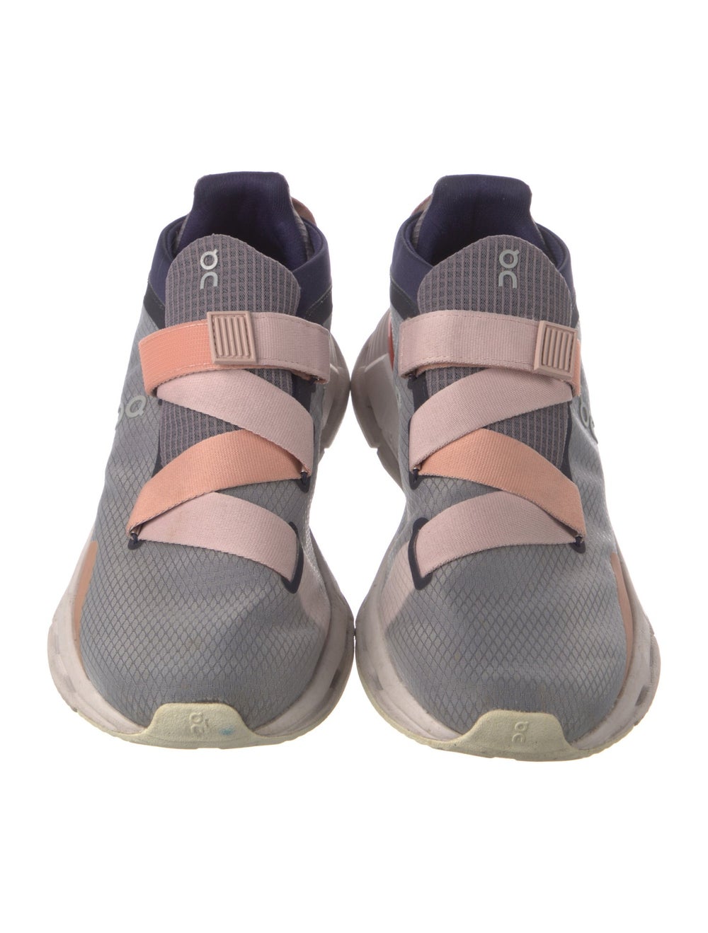 On Nylon Colorblock Pattern Athletic Sneakers - image 3