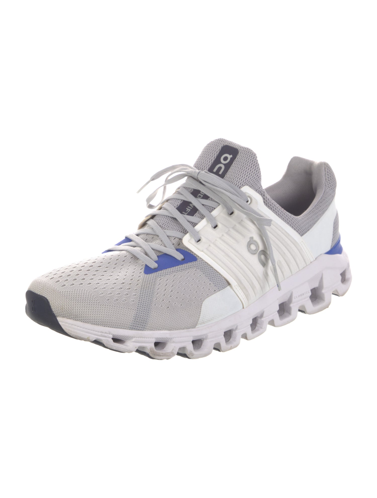 On Mesh Colorblock Pattern Athletic Sneakers