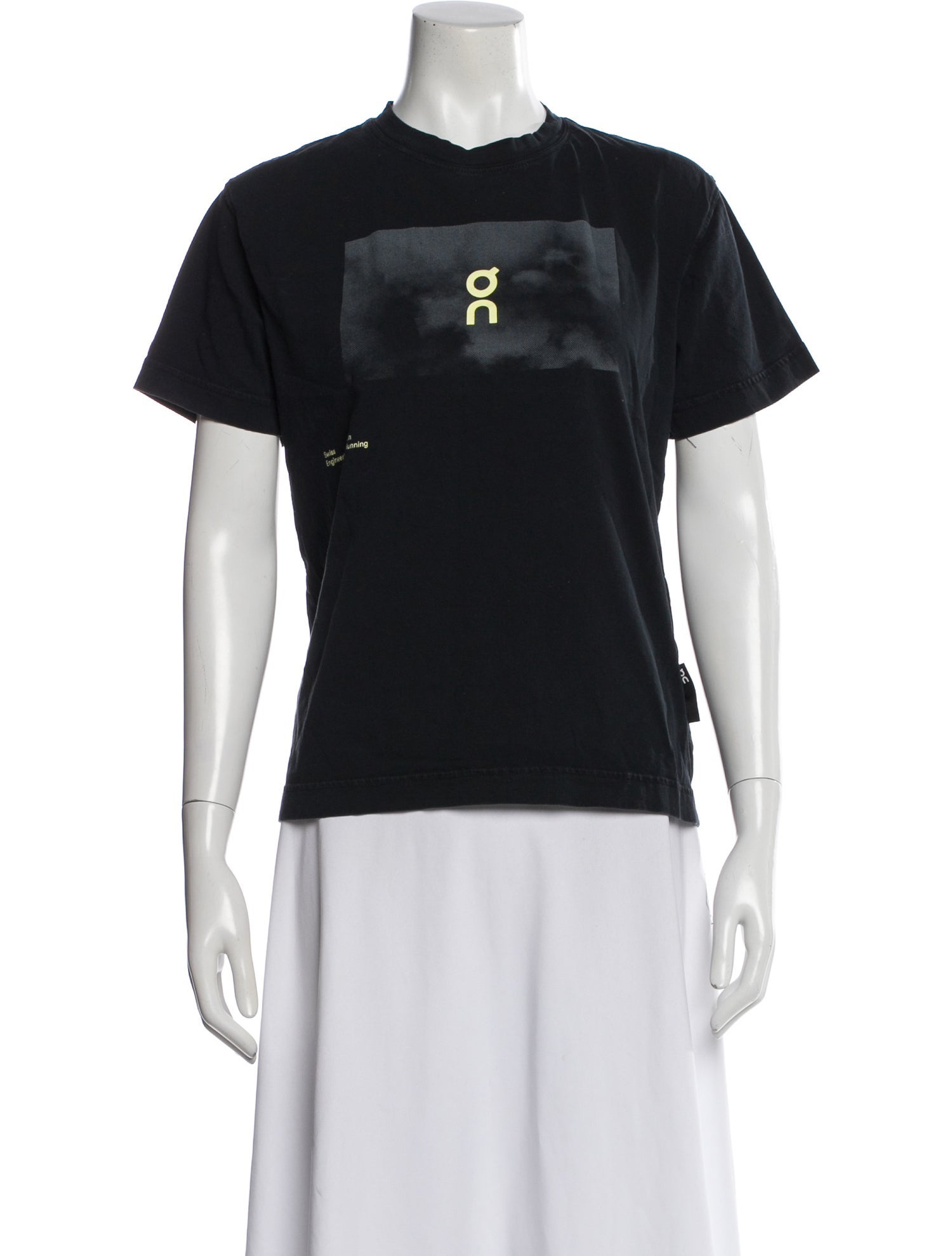 On Graphic Print Crew Neck T-Shirt