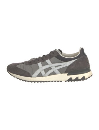 Onitsuka Tiger Suede Printed Athletic Sneakers