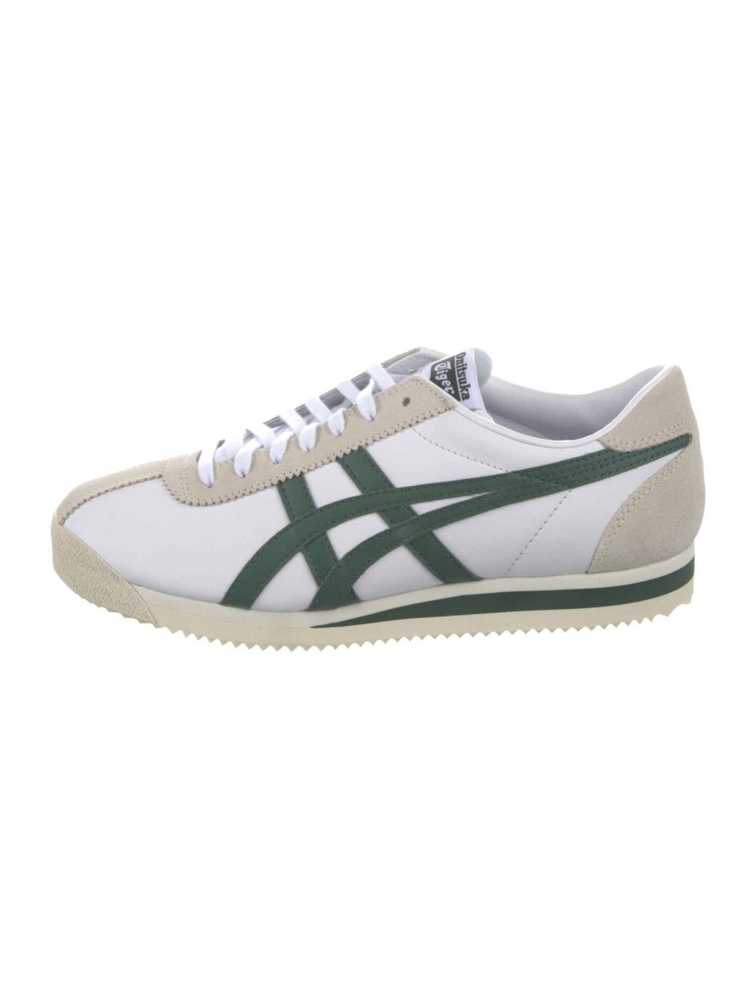 Onitsuka Tiger Leather Printed Sneakers w/ Tags