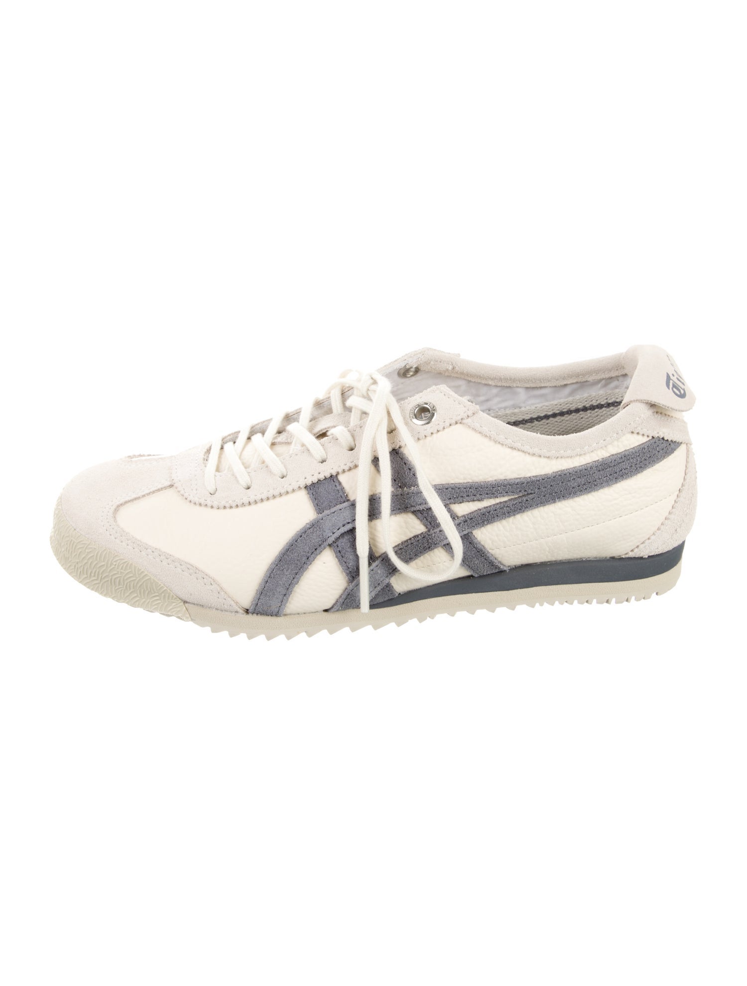 Onitsuka Tiger Leather Colorblock Pattern Sneakers w/ Tags