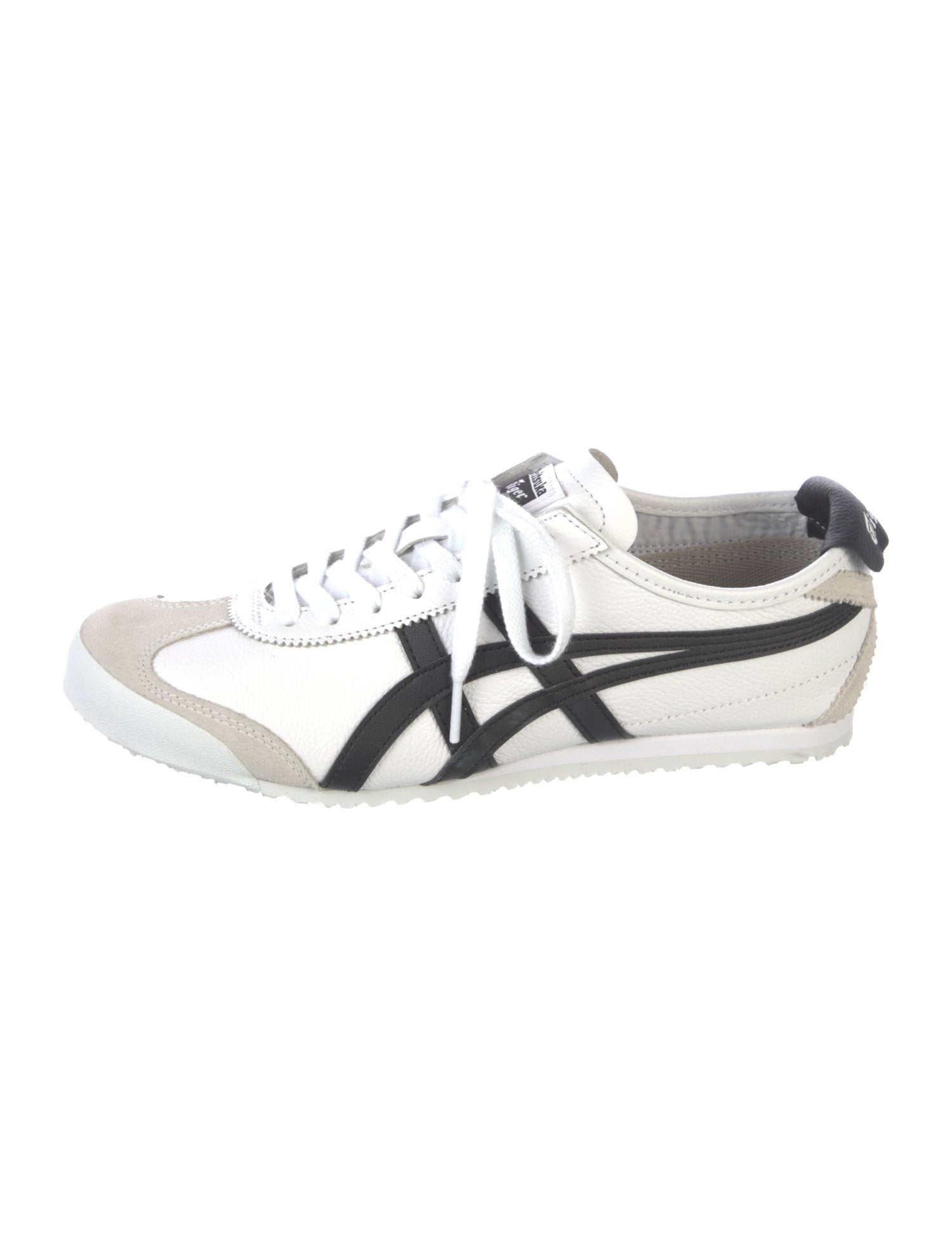 Onitsuka Tiger Leather Colorblock Pattern Sneakers