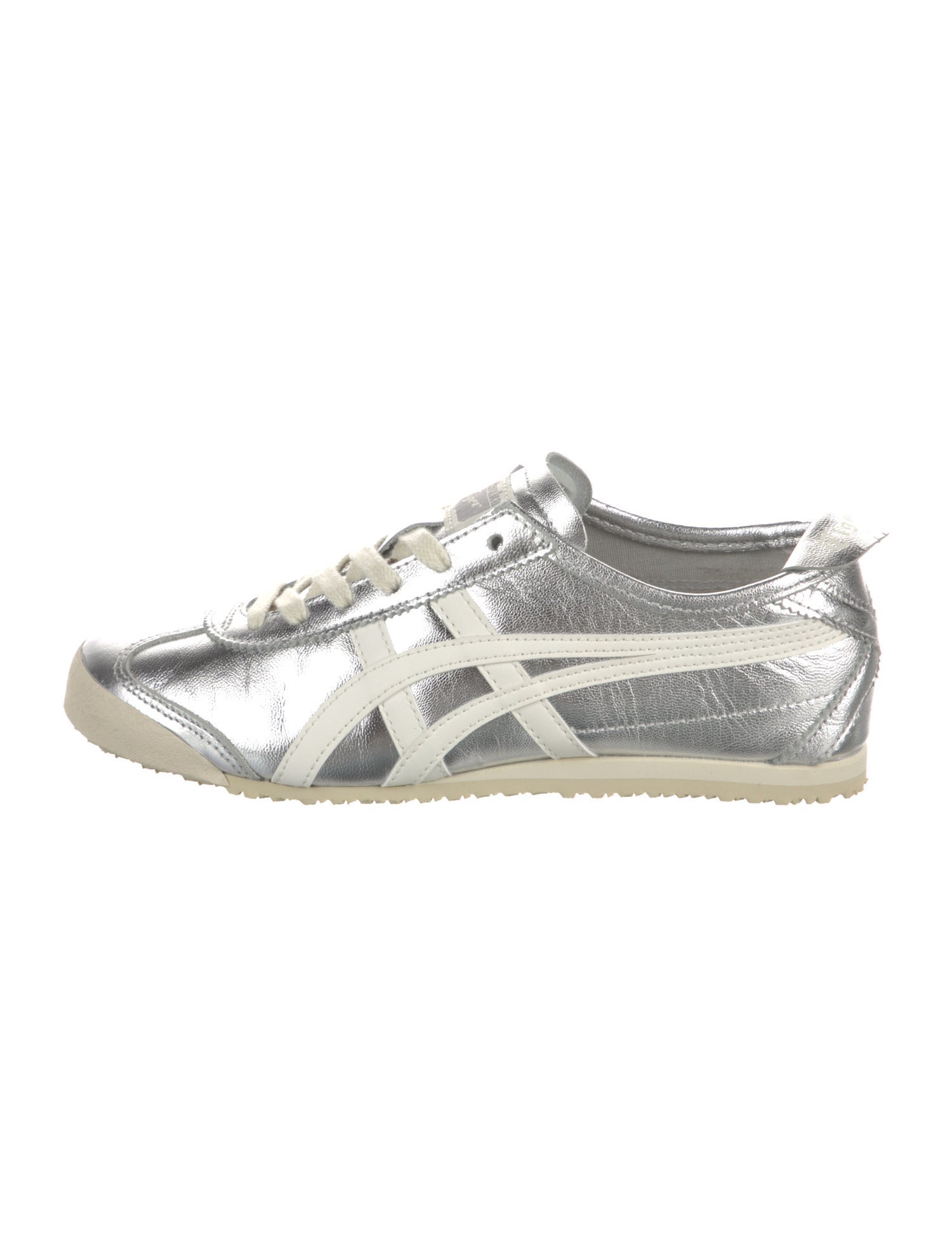 Onitsuka Tiger Leather Leather Trim Embellishment Sneakers