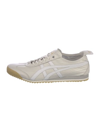 Onitsuka Tiger Leather Striped Sneakers