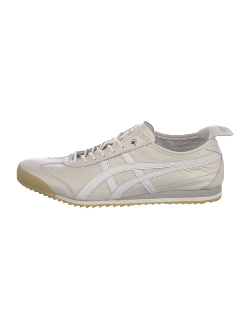 Onitsuka Tiger Leather Striped Sneakers