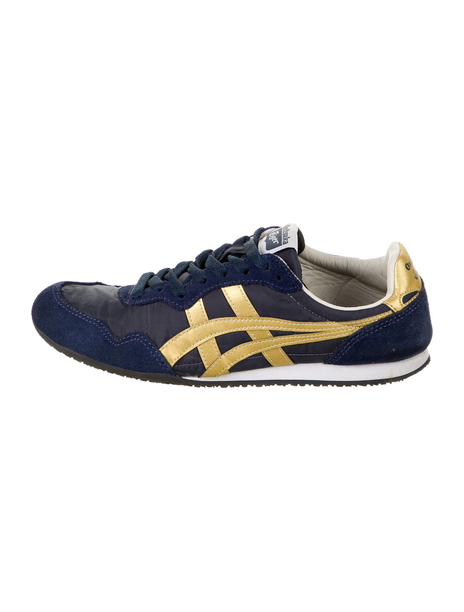 Onitsuka Tiger Nylon Colorblock Pattern Sneakers