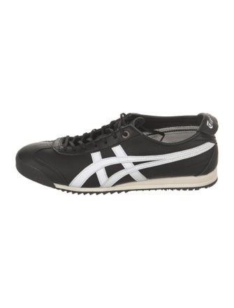 Onitsuka Tiger Leather Striped Sneakers
