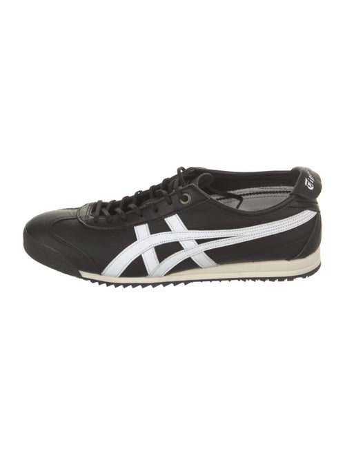 Onitsuka Tiger Leather Striped Sneakers