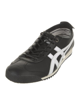 Onitsuka Tiger Leather Striped Sneakers