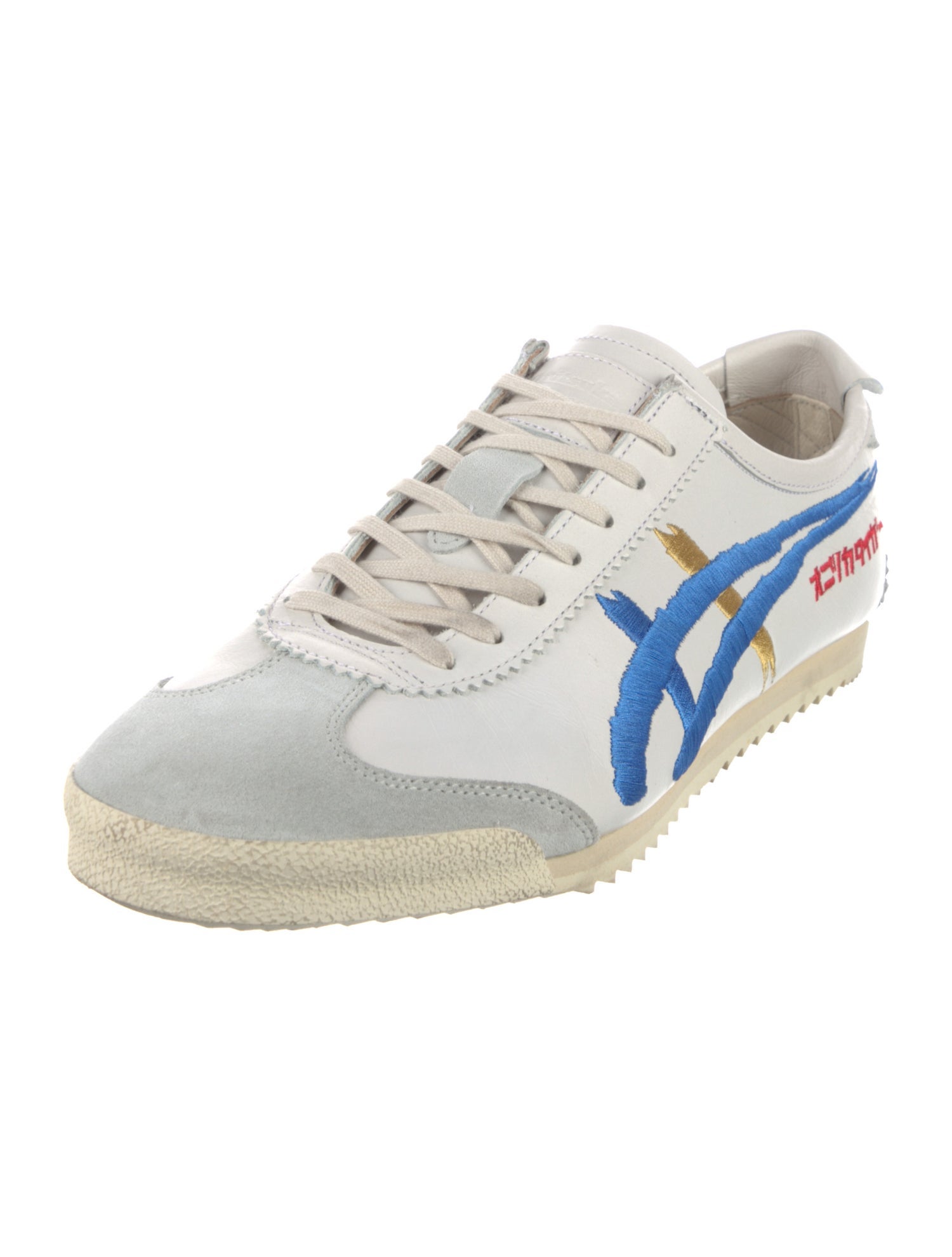 Onitsuka Tiger Leather Printed Sneakers