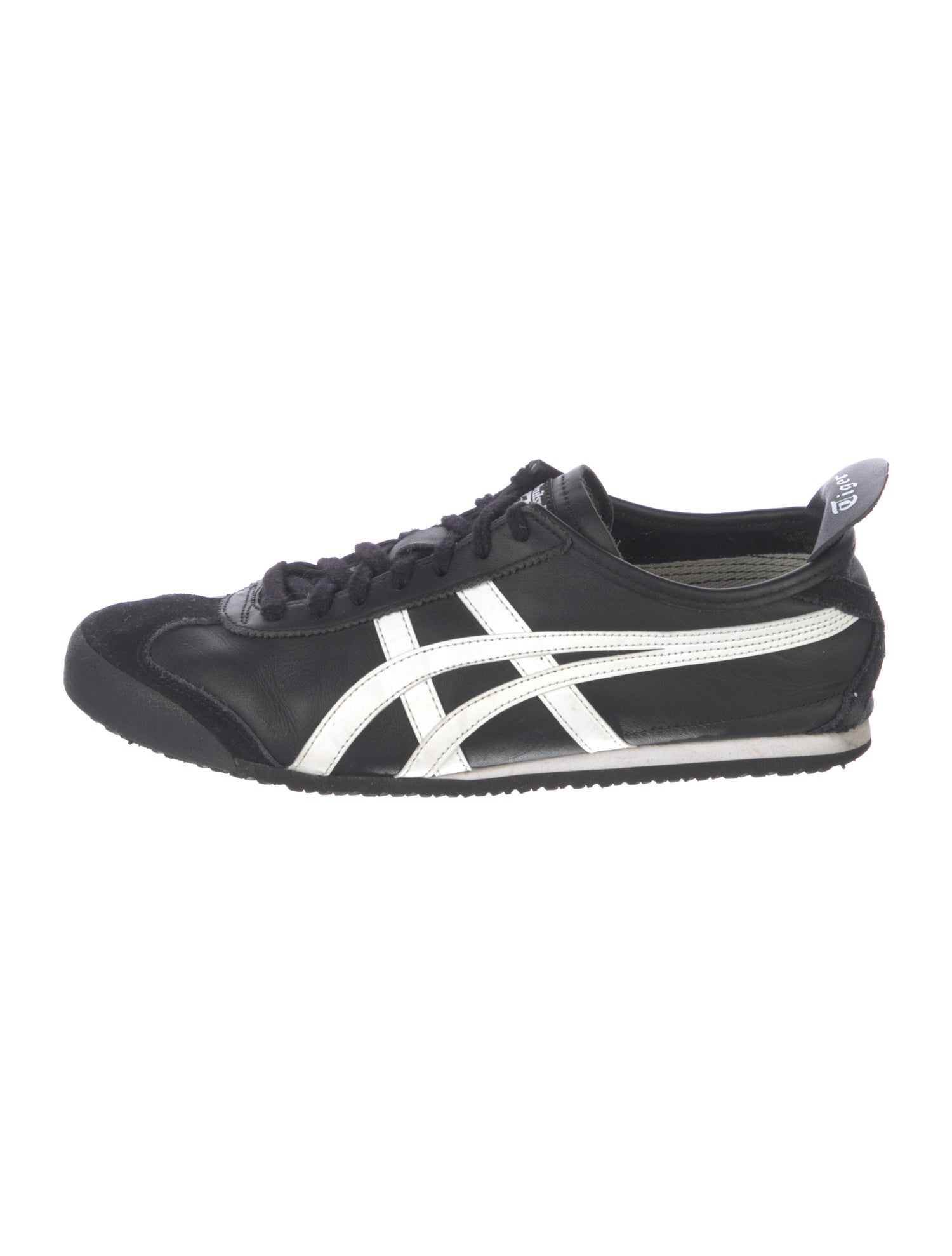 Onitsuka Tiger Leather Leather Trim Embellishment Sneakers